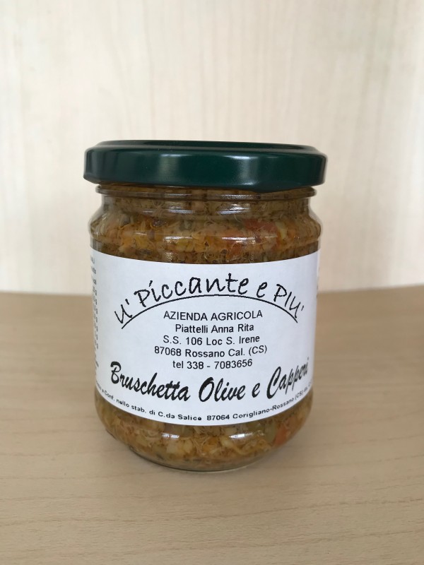 Bruschetta Olive e Capperi