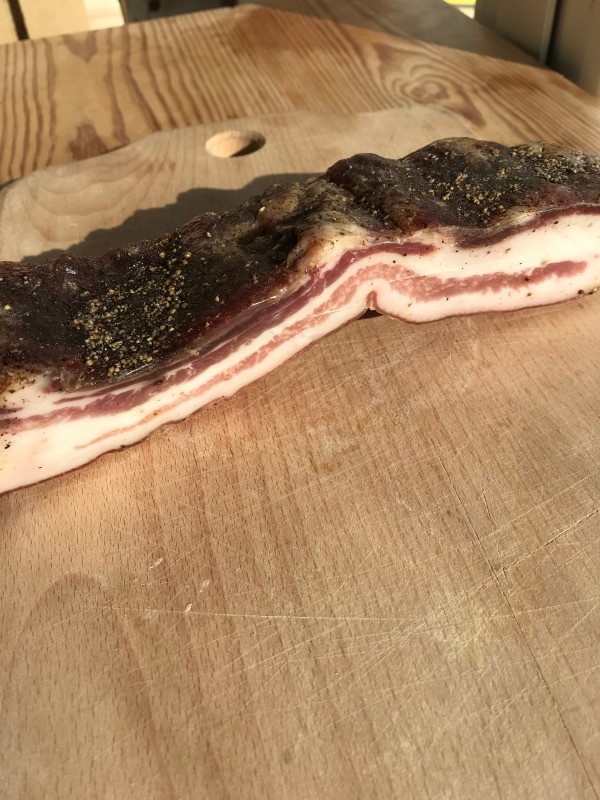 Pancetta con Pepata Nera (dolce)
