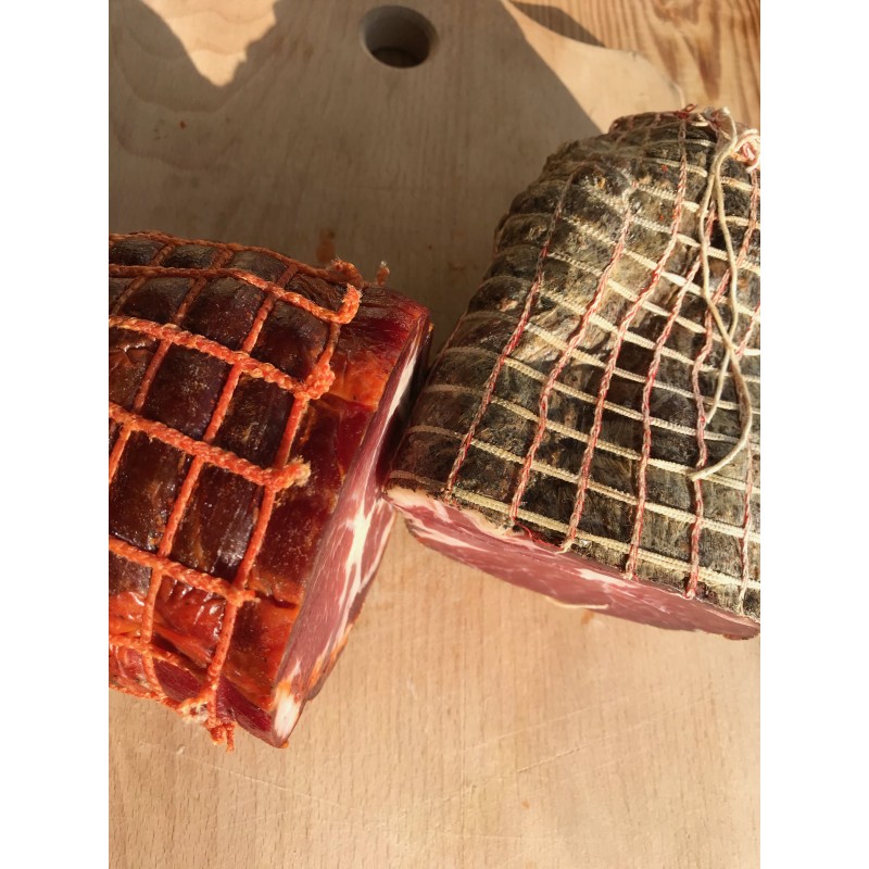 Capocollo pepato nero  (dolce)